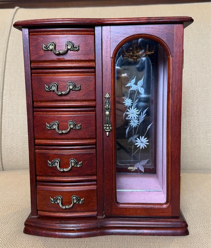 Tabletop mahogany jewelry - tabletop,